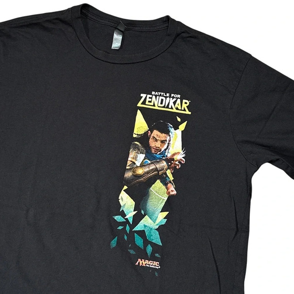Magic The Gathering Battle of Zendikar Pro Tour Competitor T Shirt Mens Medium - Picture 3 of 8